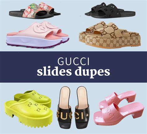 gucci pink slides dupe|le chic street gucci dupe.